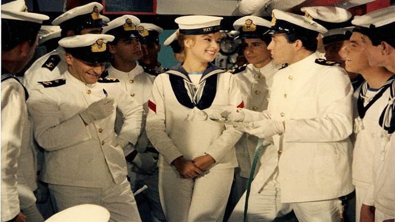 Backdrop from Alice in the Navy