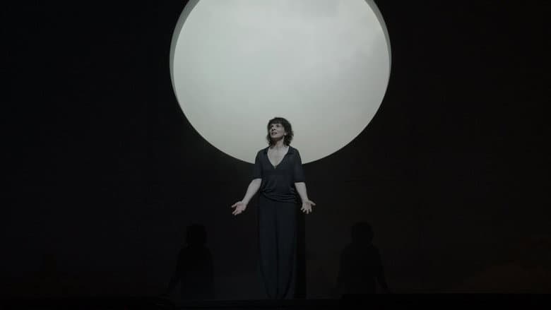 Backdrop from Antigone at the Barbican