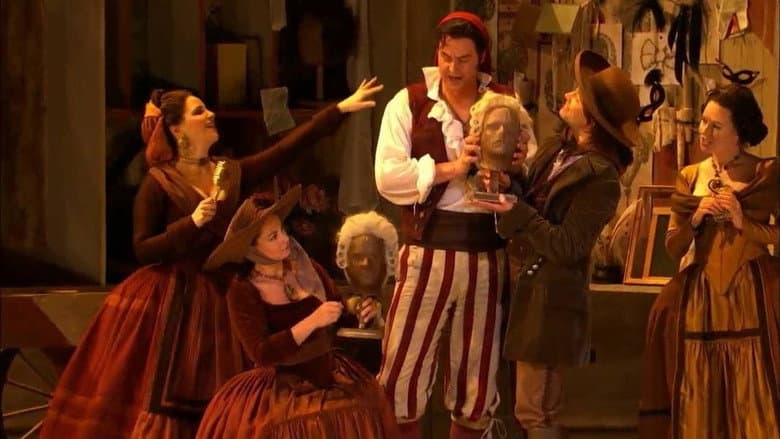 Backdrop from Rossini: Il Barbiere di Siviglia