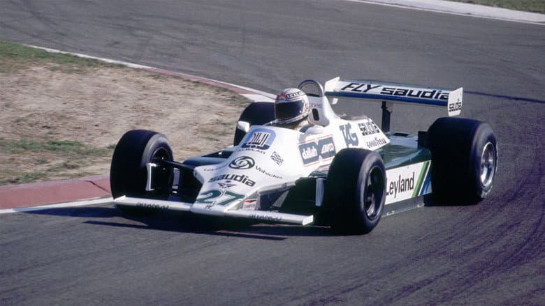 Backdrop from Double First - Williams & Jones: Formula One 1980 - A Review Of The 1980 Grand Prix Season
