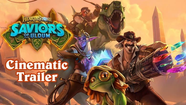 Backdrop from Hearthstone: Saviors of Uldum