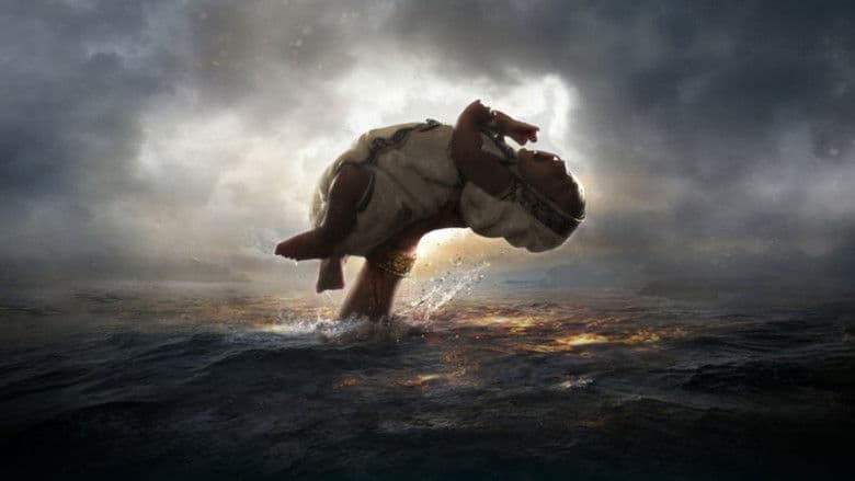 Backdrop from Bāhubali: The Epic