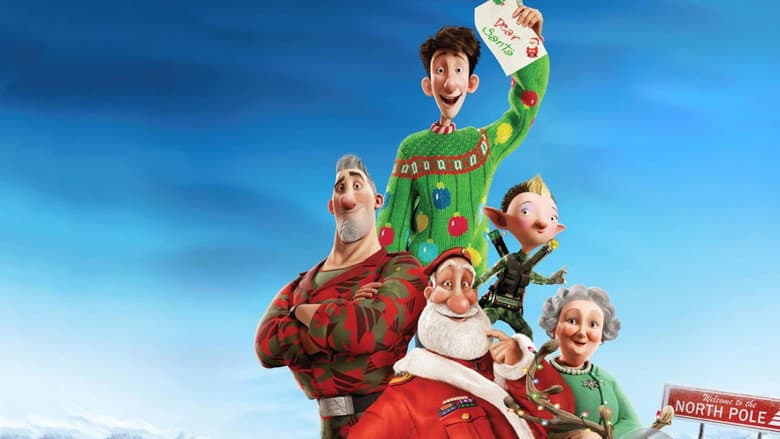 Backdrop from Arthur Christmas
