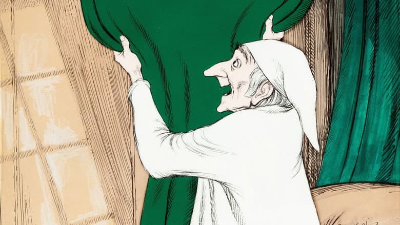 Backdrop from A Christmas Carol