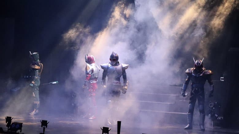 Backdrop from Kamen Rider Blade 20th Anniversary STAGE&TALK