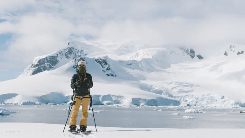 Backdrop from Out of Bounds: An Epic Mountain Journey