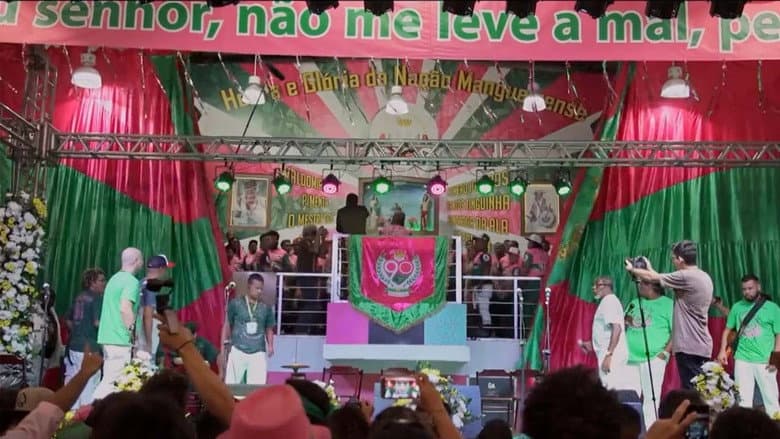 Backdrop from Mangueira in 2 Beats
