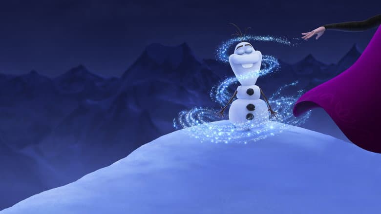 Backdrop from Once Upon a Snowman