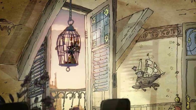 Backdrop from The Musical Mr. Finch