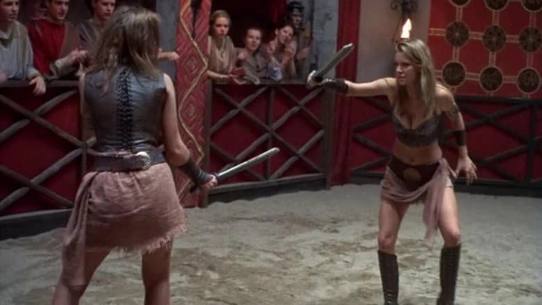 Backdrop from Amazons and Gladiators