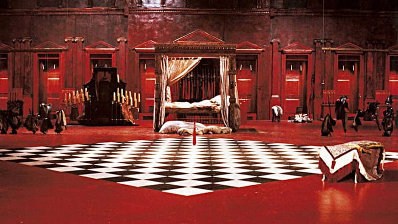 Backdrop from The Baby of Mâcon