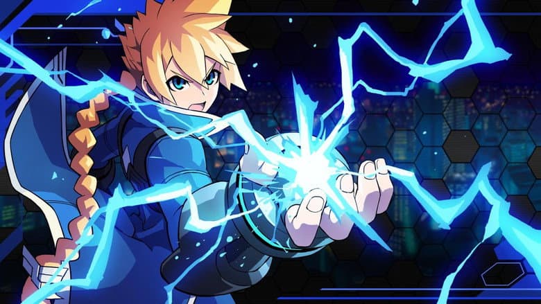 Backdrop from Azure Striker Gunvolt