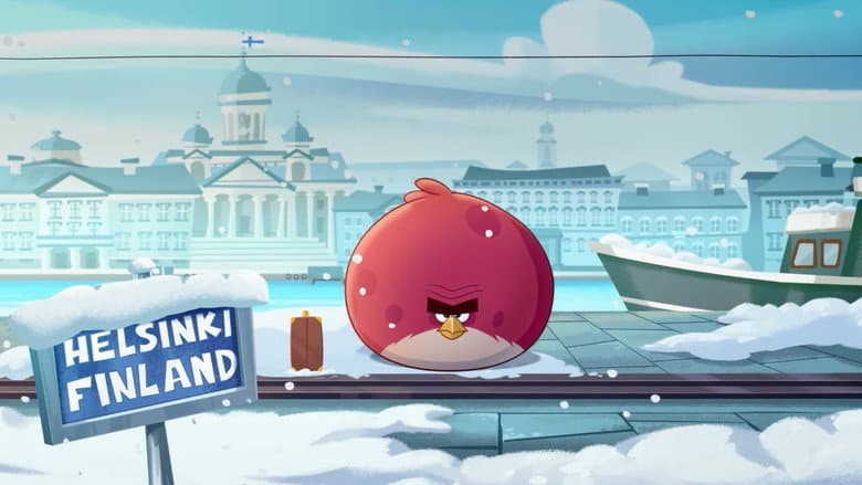 Backdrop from Angry Birds Seasons: On Finn Ice