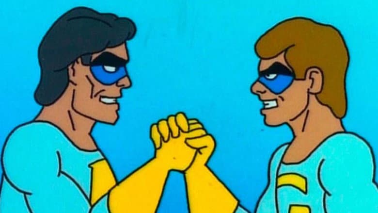 Backdrop from The Ambiguously Gay Duo