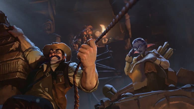 Backdrop from Hearthstone: League of Explorers