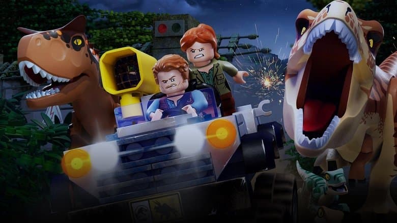 Backdrop from LEGO Jurassic World: The Secret Exhibit