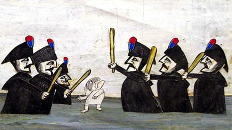Backdrop from Pulcinella