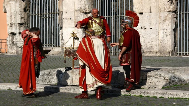 Backdrop from Revolt of the Praetorians