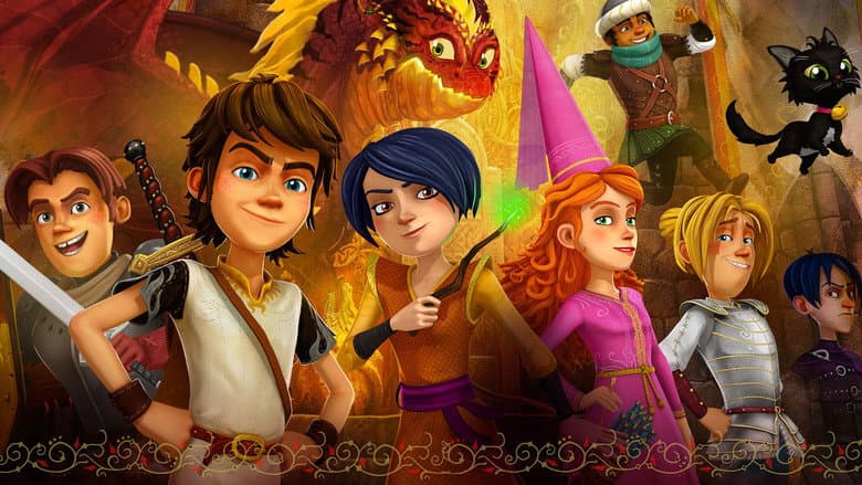 Backdrop from Arthur and the Children of the Round Table