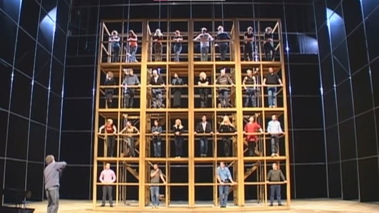 Backdrop from Chess på svenska: The musical that came home
