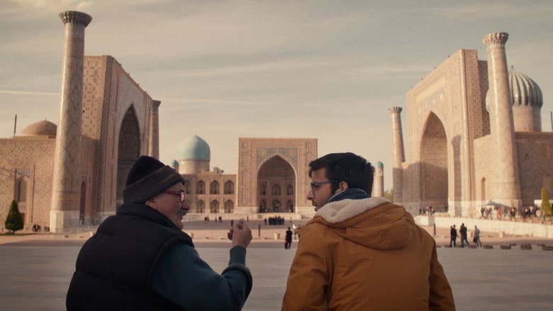 Backdrop from Pozzis, Samarkand