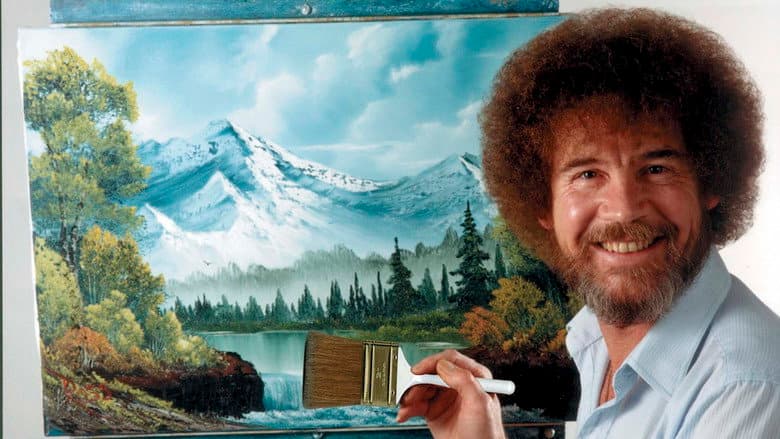 Backdrop from The Joy of Painting