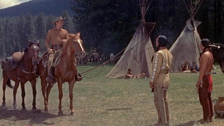 Backdrop from The Indian Fighter