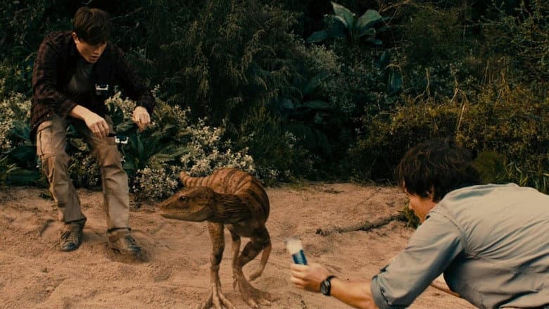 Backdrop from Jurassic Attack