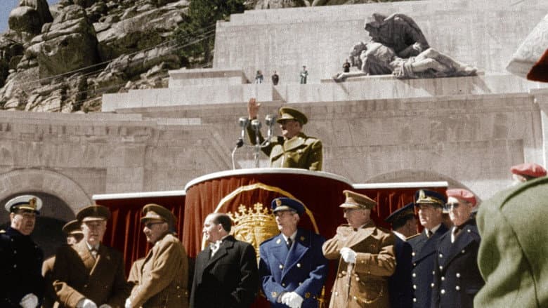 Backdrop from Generalísimo, la vida de Franco en color