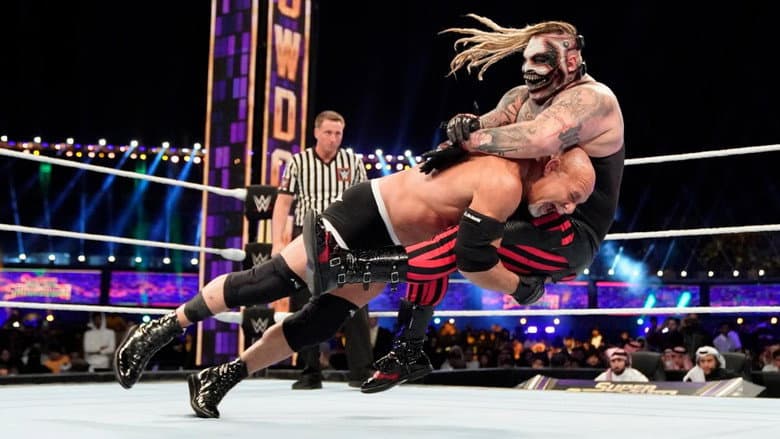 Backdrop from WWE Super ShowDown 2020