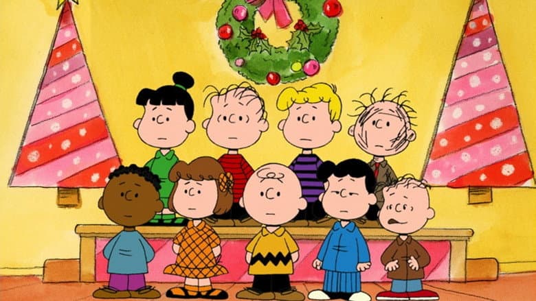 Backdrop from The Making of 'A Charlie Brown Christmas'