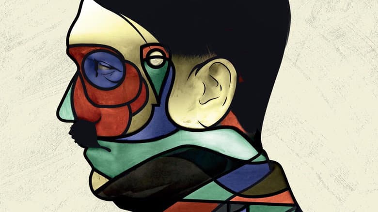 Backdrop from Hitler Versus Picasso