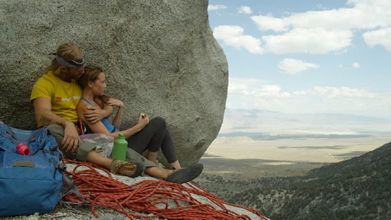 Backdrop from Gripped: Climbing the Killer Pillar