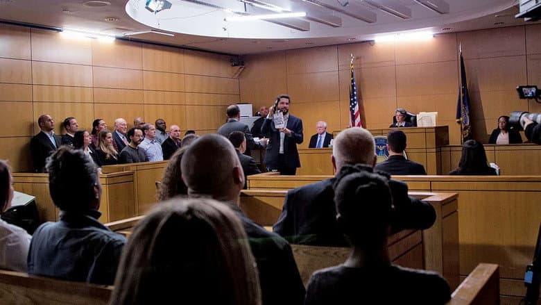 Backdrop from American Trial: The Eric Garner Story
