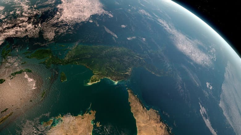 Backdrop from Human Planet