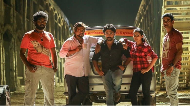 Backdrop from Thittam Pottu Thirudura Koottam