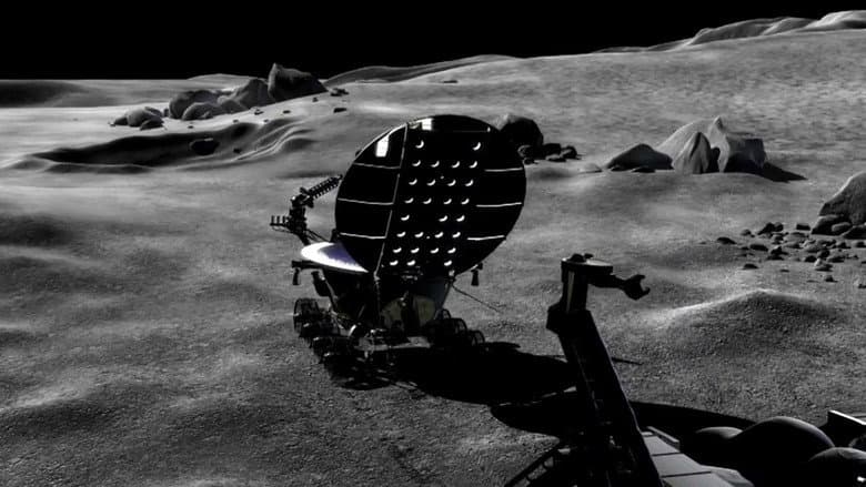 Backdrop from Tank on the Moon