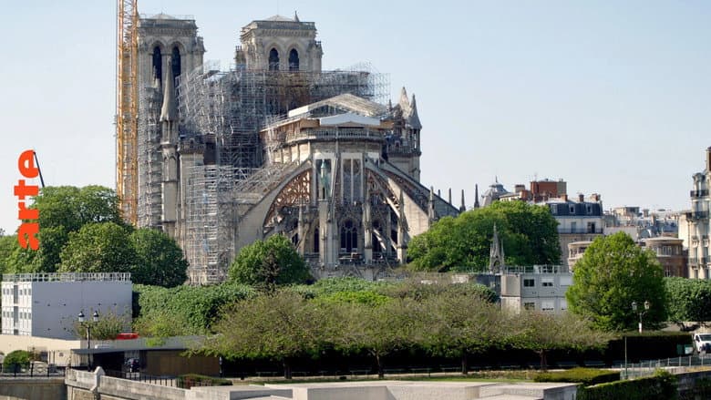 Backdrop from Notre-Dame de Paris, le chantier du siècle