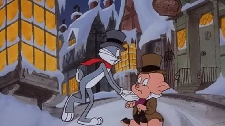 Backdrop from Bugs Bunny's Christmas Carol