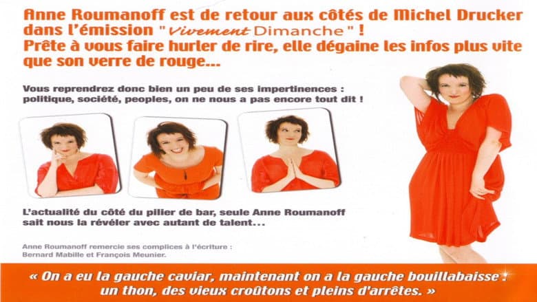 Backdrop from Anne Roumanoff : On ne nous dit pas tout !  (Best of 2)
