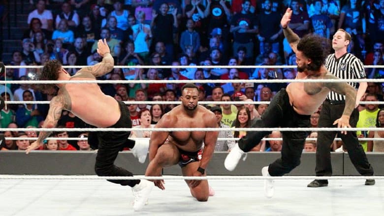 Backdrop from WWE SummerSlam 2017