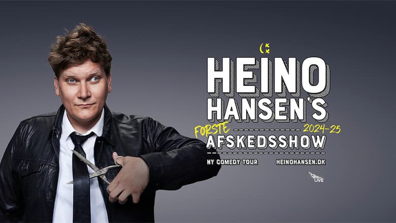 Backdrop from Heino Hansens Første Afskedsshow