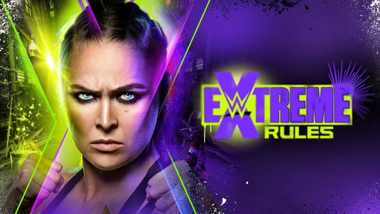 Backdrop from WWE Extreme Rules 2022