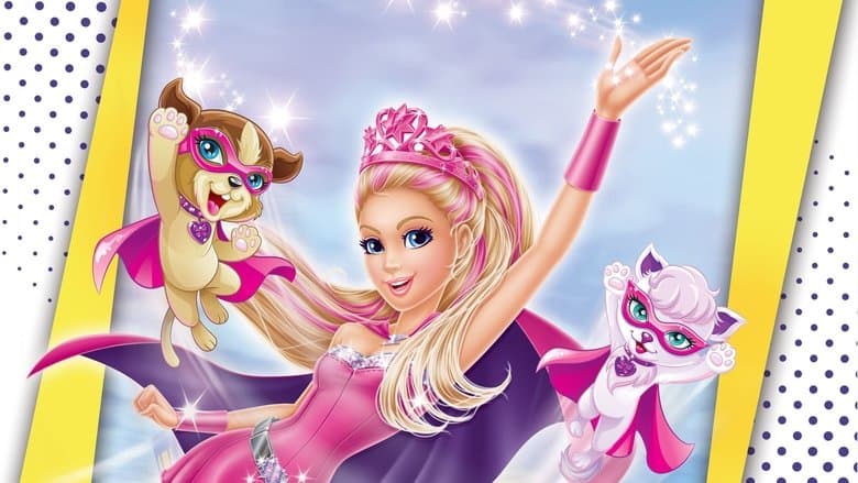 Backdrop from Barbie in Princess Power
