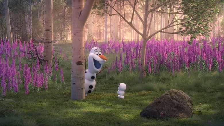 Backdrop from At Home With Olaf