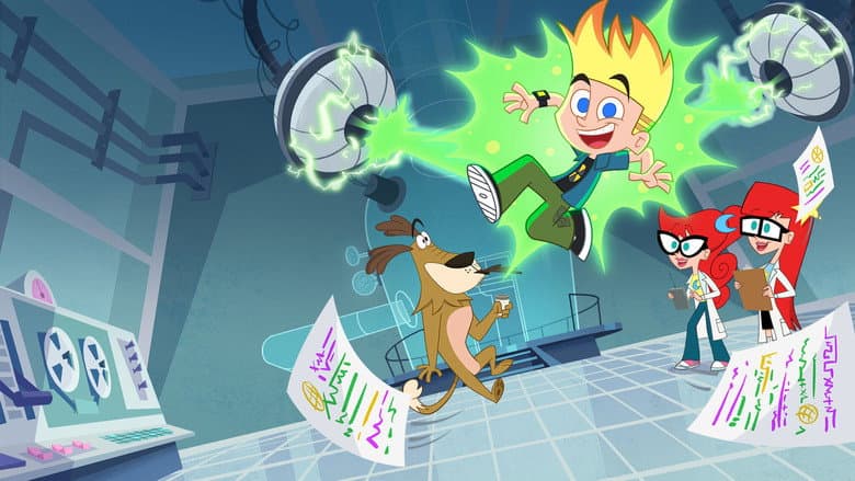 Backdrop from Johnny Test