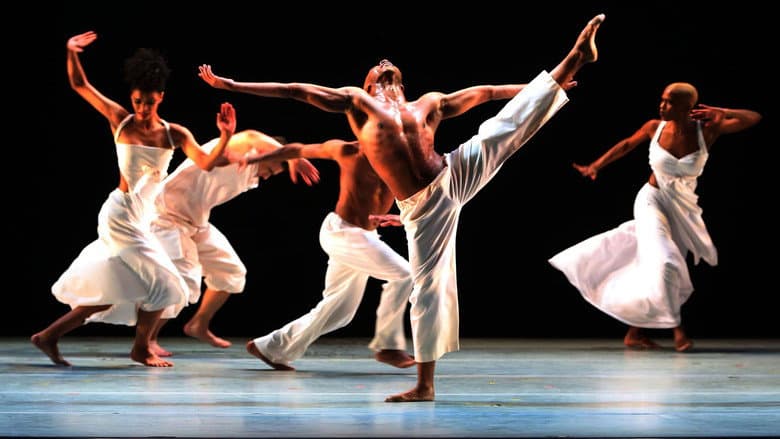 Backdrop from An Evening with the Alvin Ailey American Dance Theater