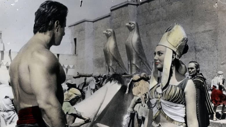 Backdrop from Maciste In King Solomon's Mines