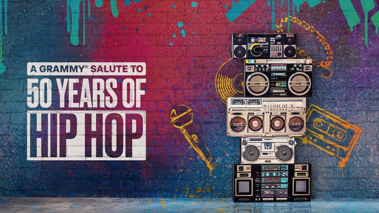 Backdrop from A GRAMMY Salute to 50 Years of Hip-Hop