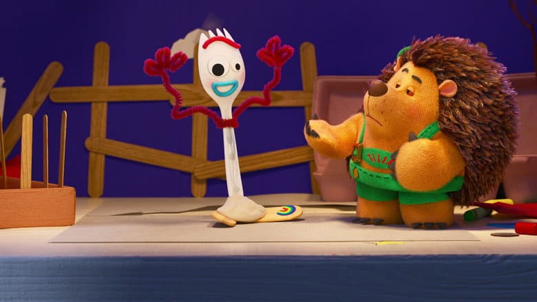 Backdrop from Forky Asks a Question: What Is Art?